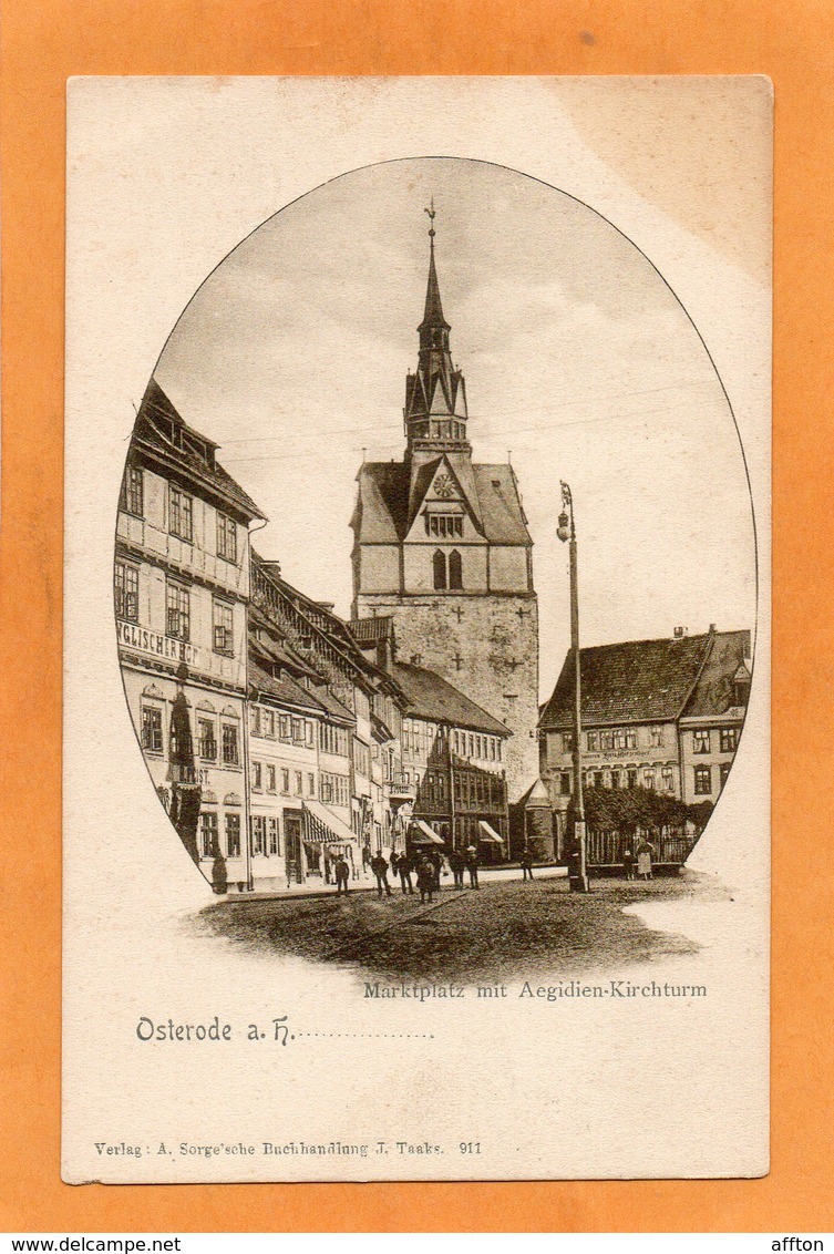 Osterode Am Harz 1905 Postcard - Osterode