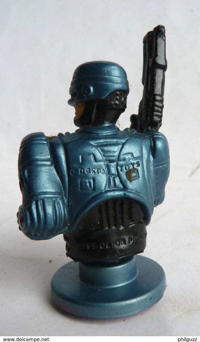 FIGURINE TAMPON DORDA TOYS 1987 BUSTE ROBOCOP (2) - Andere & Zonder Classificatie