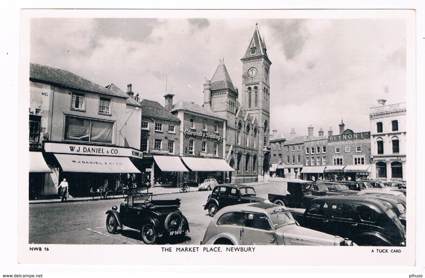 UK-3154   NEWBURY : The Market Place ( Landrover) - Sonstige & Ohne Zuordnung