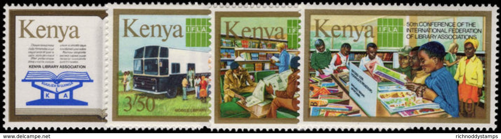 Kenya 1984 Libraries Unmounted Mint. - Kenya (1963-...)