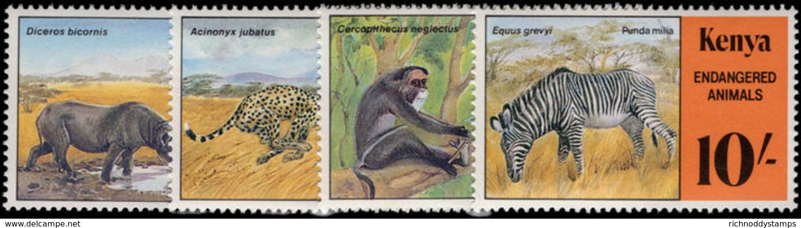 Kenya 1985 Endangered Species Unmounted Mint. - Kenya (1963-...)