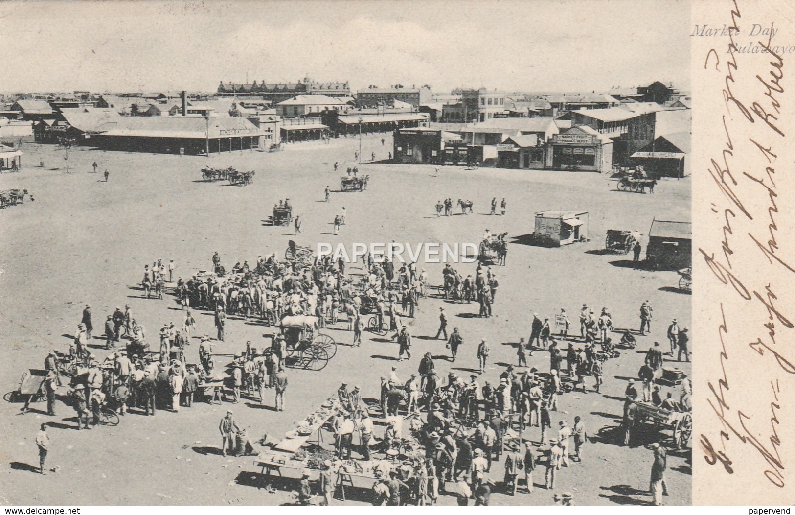 Rhodesia   BULAWAYO  Market Day  Rh274 - Zimbabwe