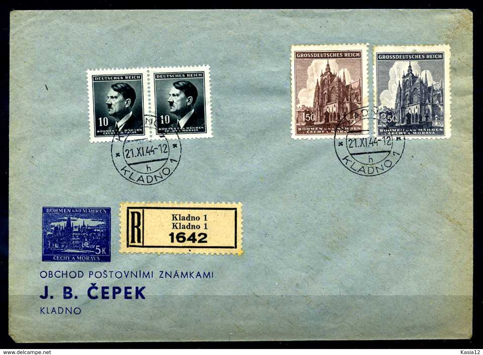 Z14480)Böhmen & Mähren 140/141 FDC - Occupazione 1938 – 45