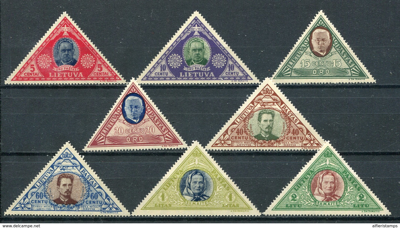 1933-LITUANIA- PRO JUVENTUTE - CPL.  SET  -M.N.H.-LUXE !! - Lithuania