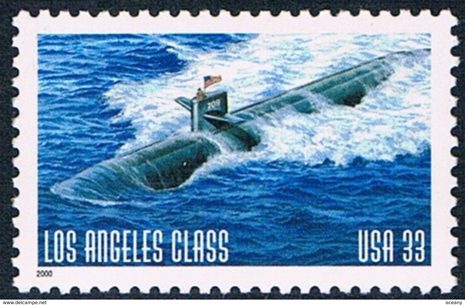 Etats-Unis - Sous-marin "Los Angeles Class" 3047 (année 2000) ** - Neufs