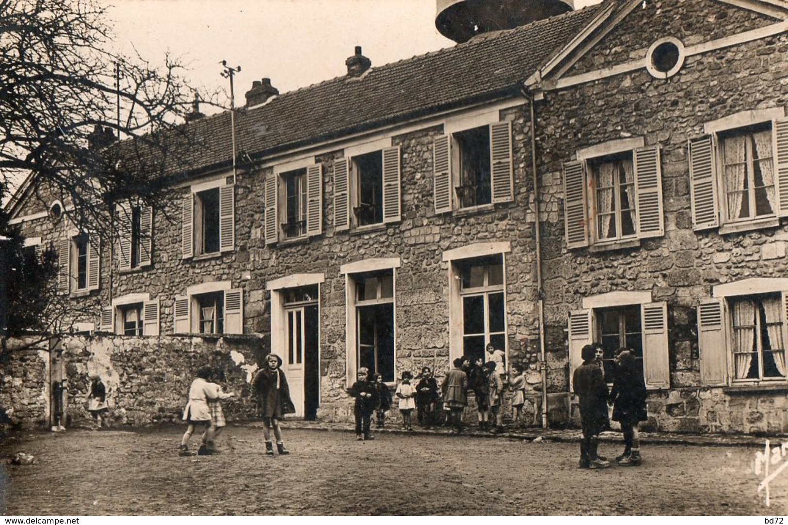 MONTGEROULT, L'école ( Cpsm ) - Autres & Non Classés