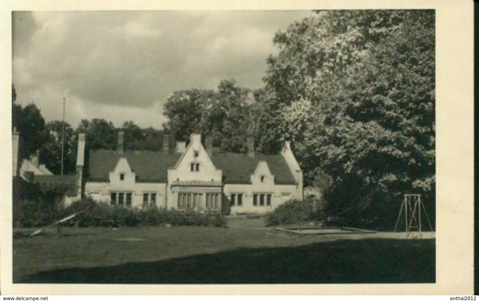 Rarität Seltene Privat AK Haus Berlin Wannsee Kinderheim? Gel. 14.9.1954 - Steglitz