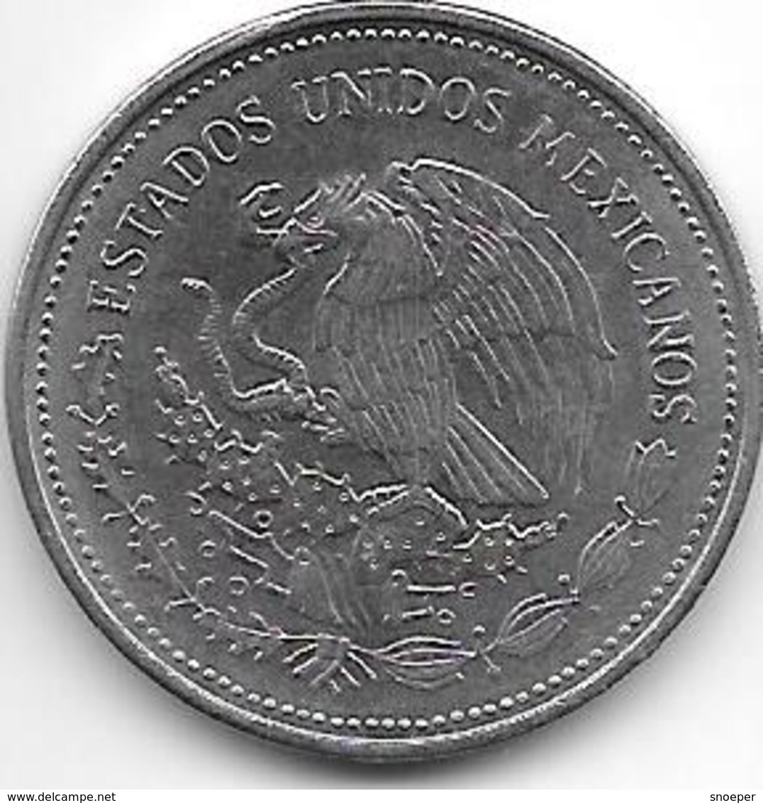 Mexico 1 Peso 1984  Km 495    Unc - México