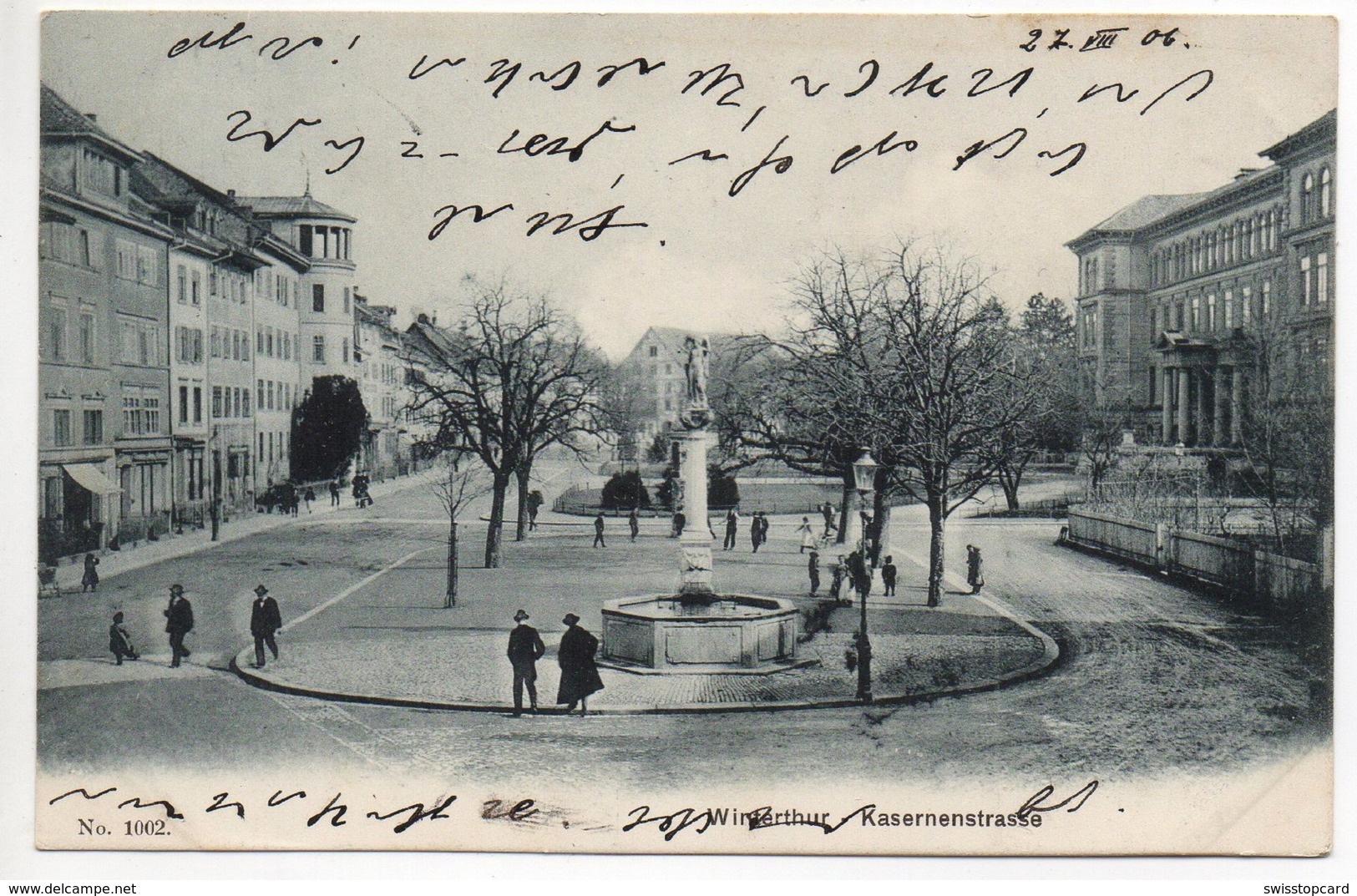 WINTERTHUR Kasernenstrasse Gel. 1906 N. Andelfingen - Andelfingen