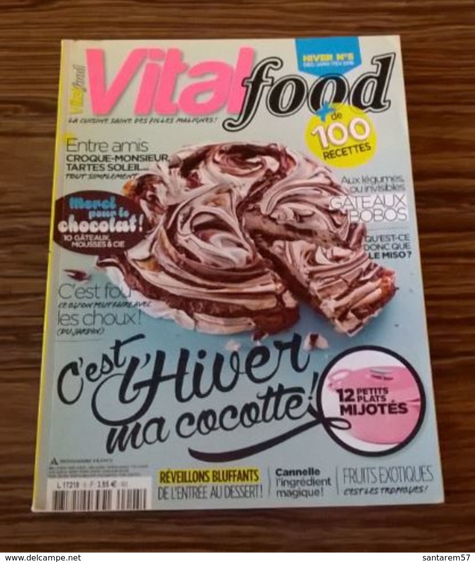 Magazine Vita Food 5 Cuisine Saine Des Filles Malignes 2016 - Cooking & Wines