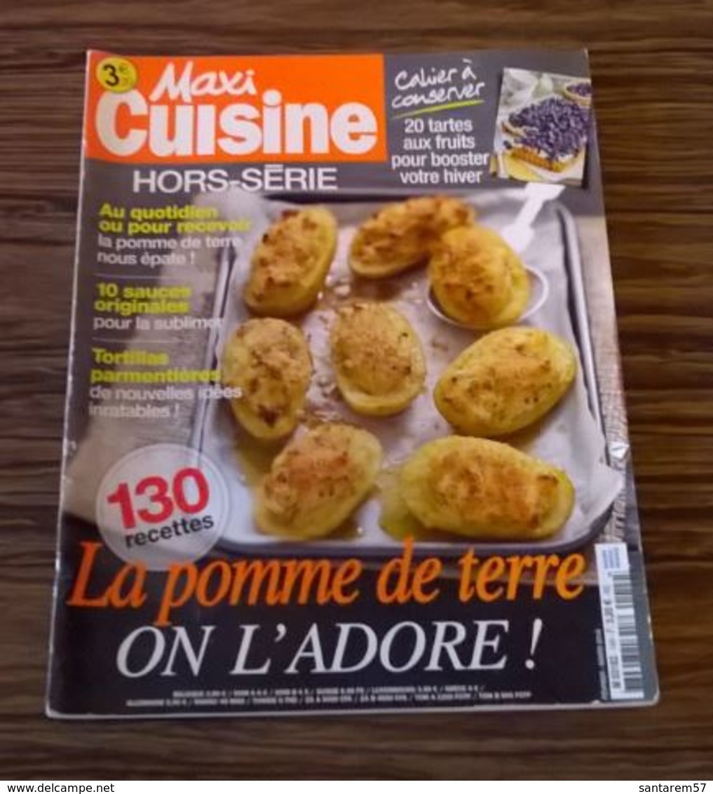 Magazine Maxi Cuisine Hors Série La Pomme De Terre On L'Adore 2016 - Küche & Wein