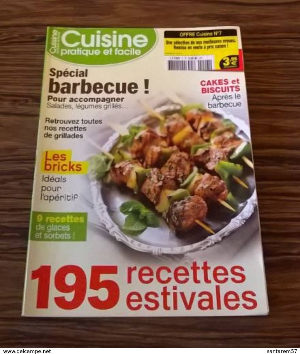Magazine Cuisine Pratique Et Facile Spécial Barbecue .... - Cooking & Wines