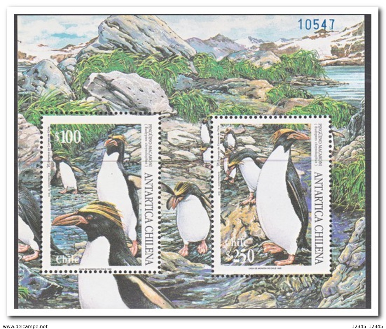 Chili 1995, Postfris MNH, Birds, Penguins - Chili