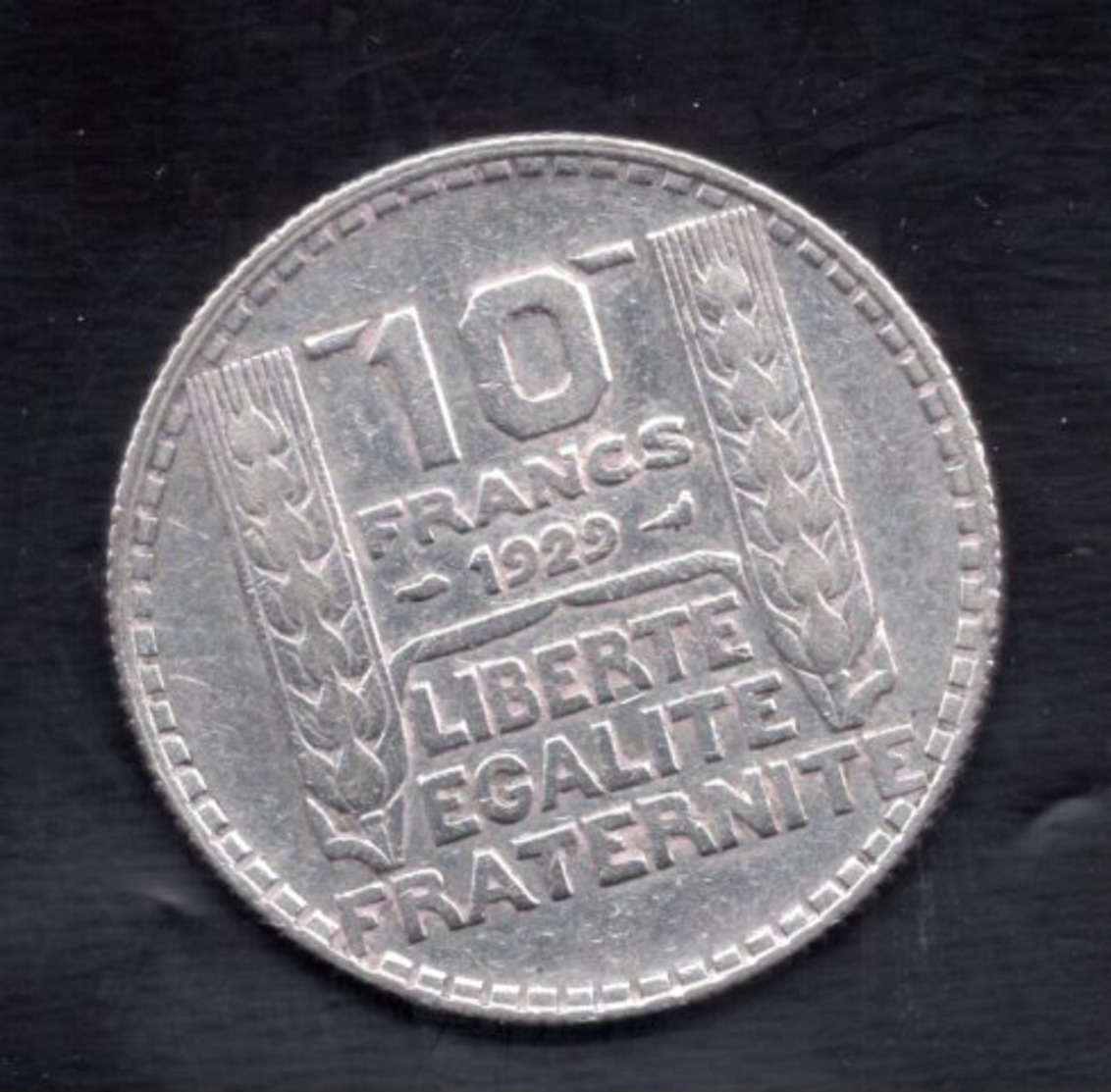 France Argent 10 Frs Turin 1929 - Other & Unclassified