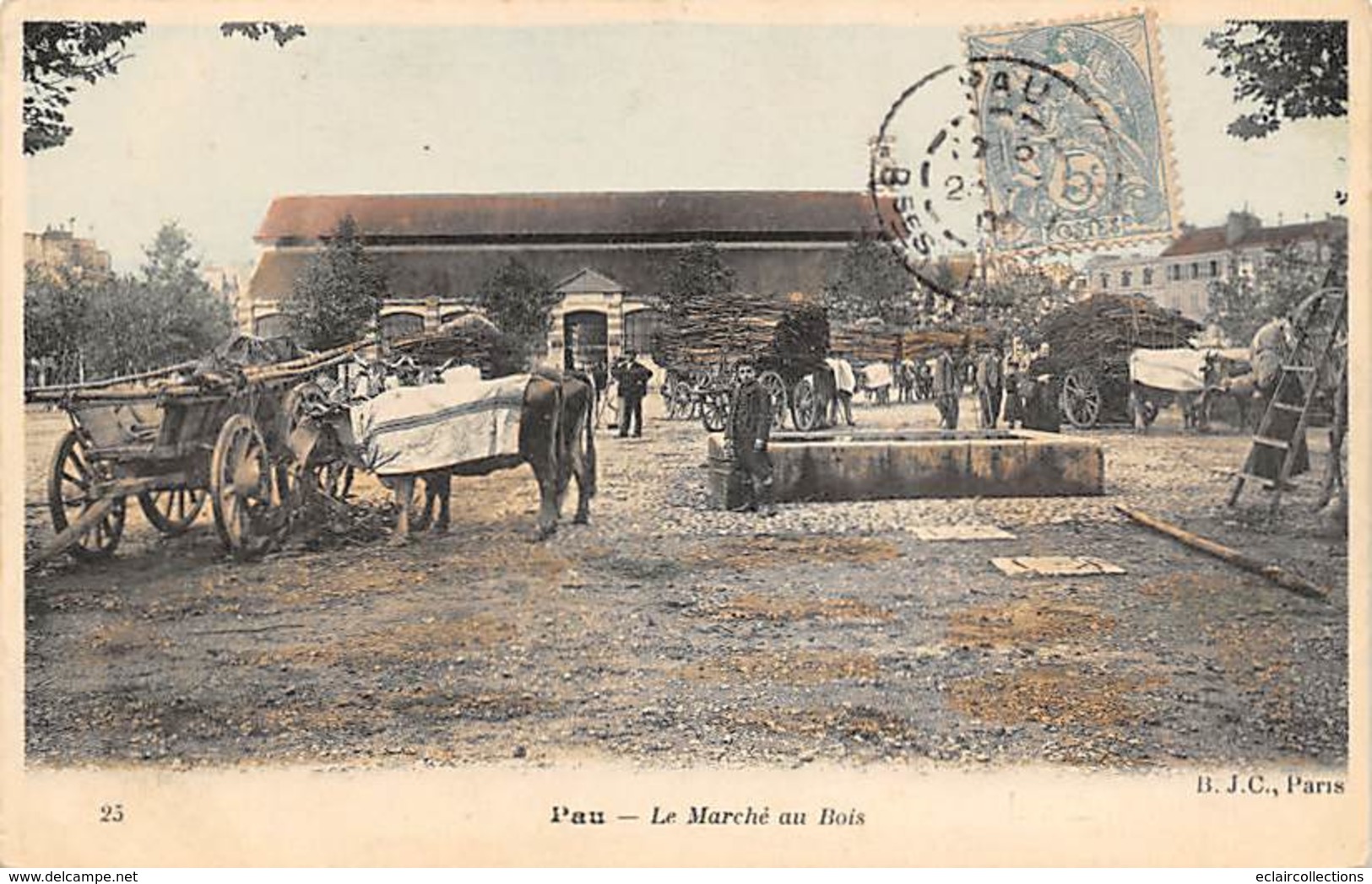 Pau       64          Le Marché Au Bois.      (voir Scan) - Pau
