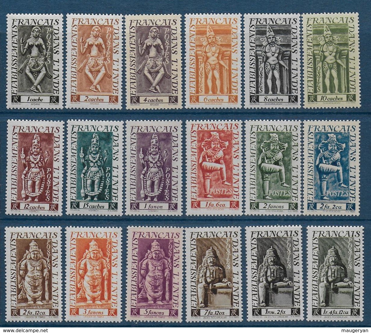 INDE - Série 236 à 253 *   -- Cote : 31,00 € - Neufs