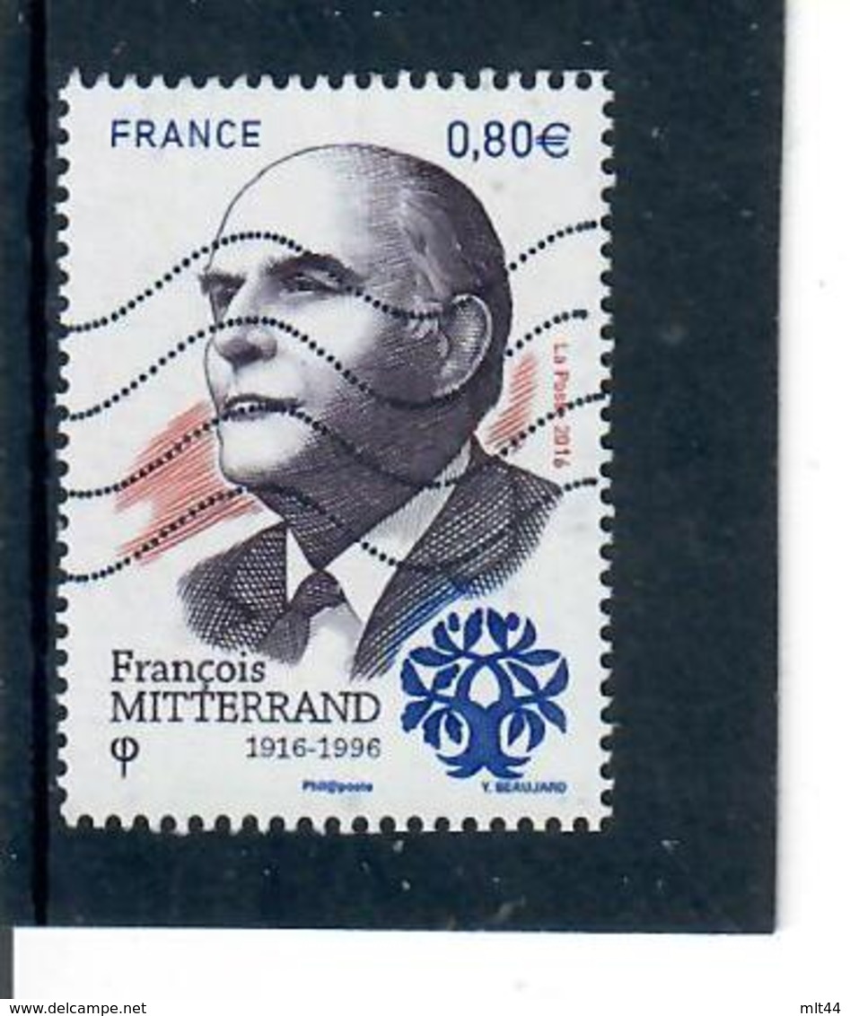 Yt 5089 Francois Mitterrand - Oblitérés