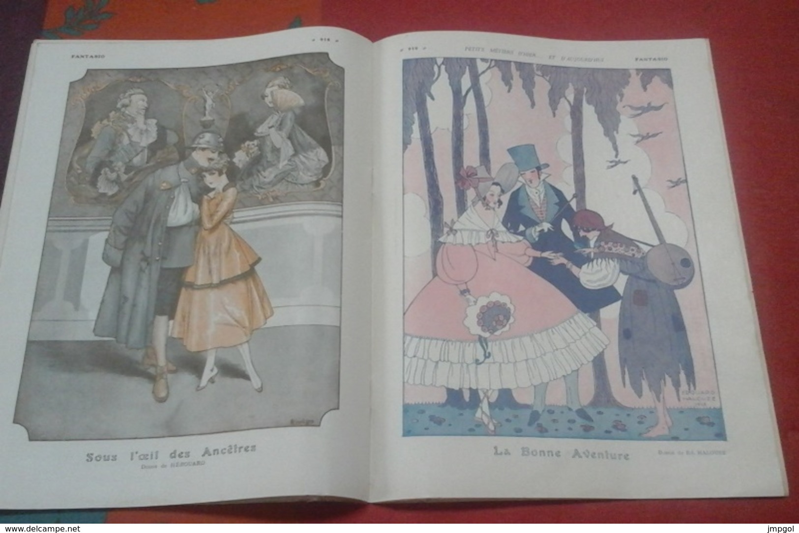 Revue Satirique FANTASIO n°226 15 Juin 1916 Illustration Brunelleschi Sesboué Fabiano,Herouard ,Mle Jane Renouardt