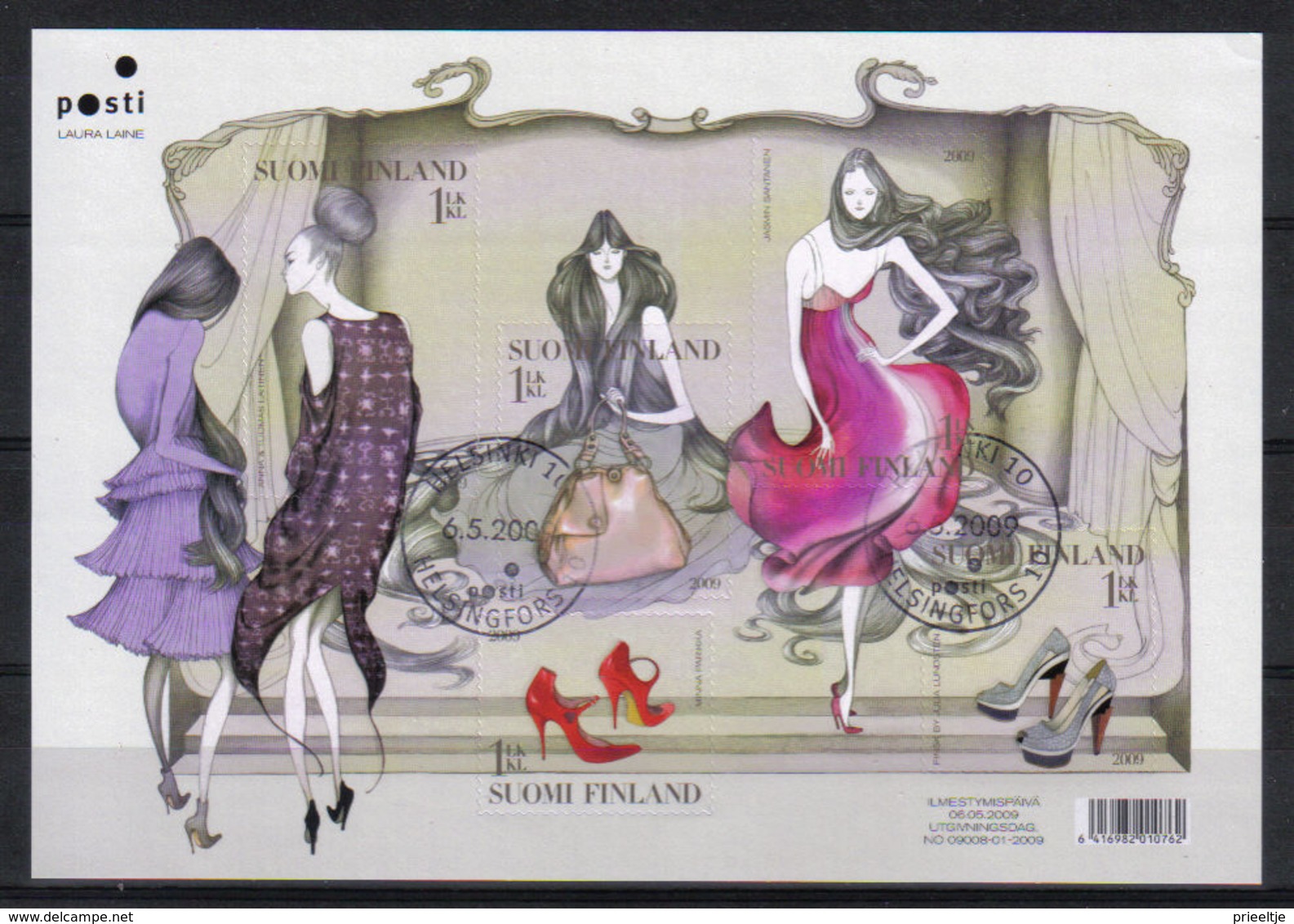 Finland 2009 Fashion S.A. Sheet Y.T. BF 54 (0) - Blocks & Sheetlets