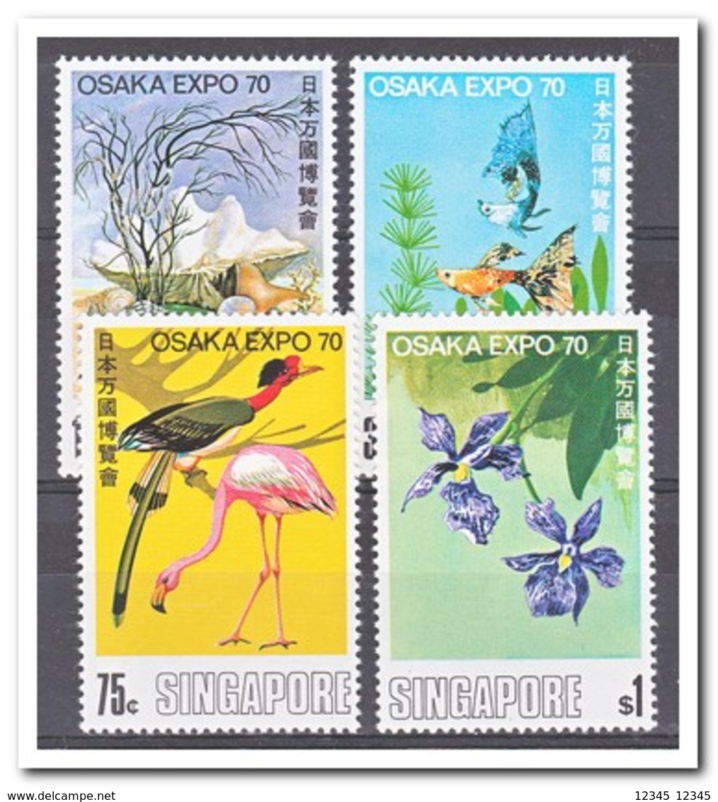 Singapore 1970, Postfris MNH, Birds - Singapore (1959-...)