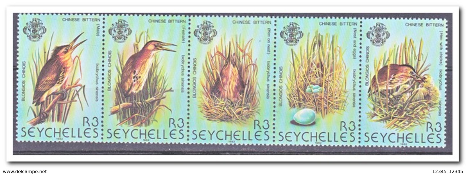 Seychellen 1982, Postfris MNH, Birds - Seychellen (1976-...)