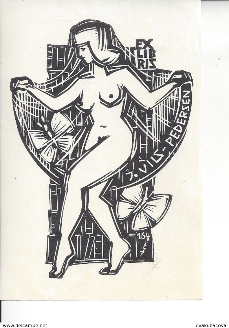 Ex Libris.80mmx120mm. - Ex-libris