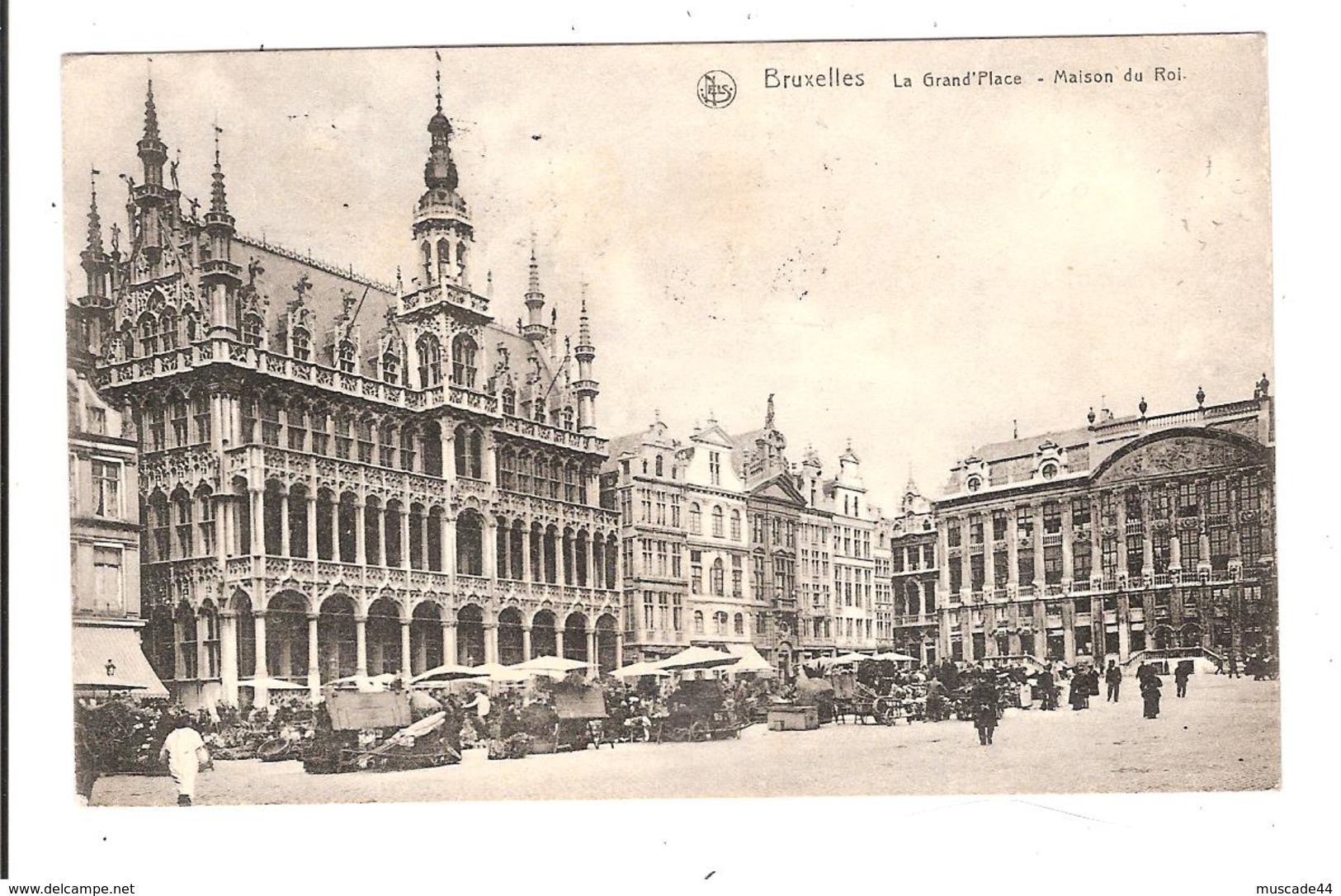 BRUXELLES - LA GRAND PLACE MAISON DU ROI - Squares