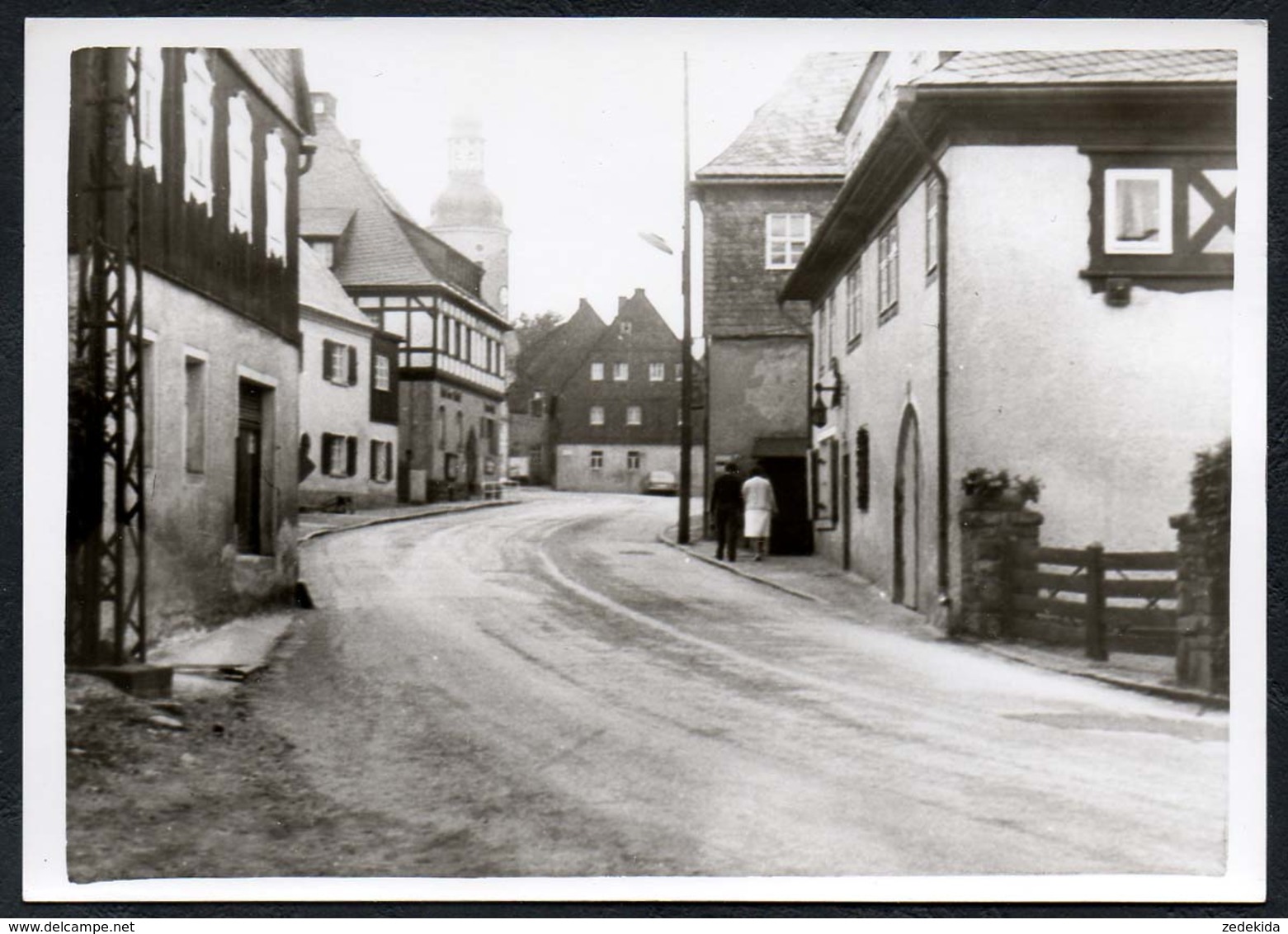 C1073 - Foto Geising Rathaus Sparkasse - Geising