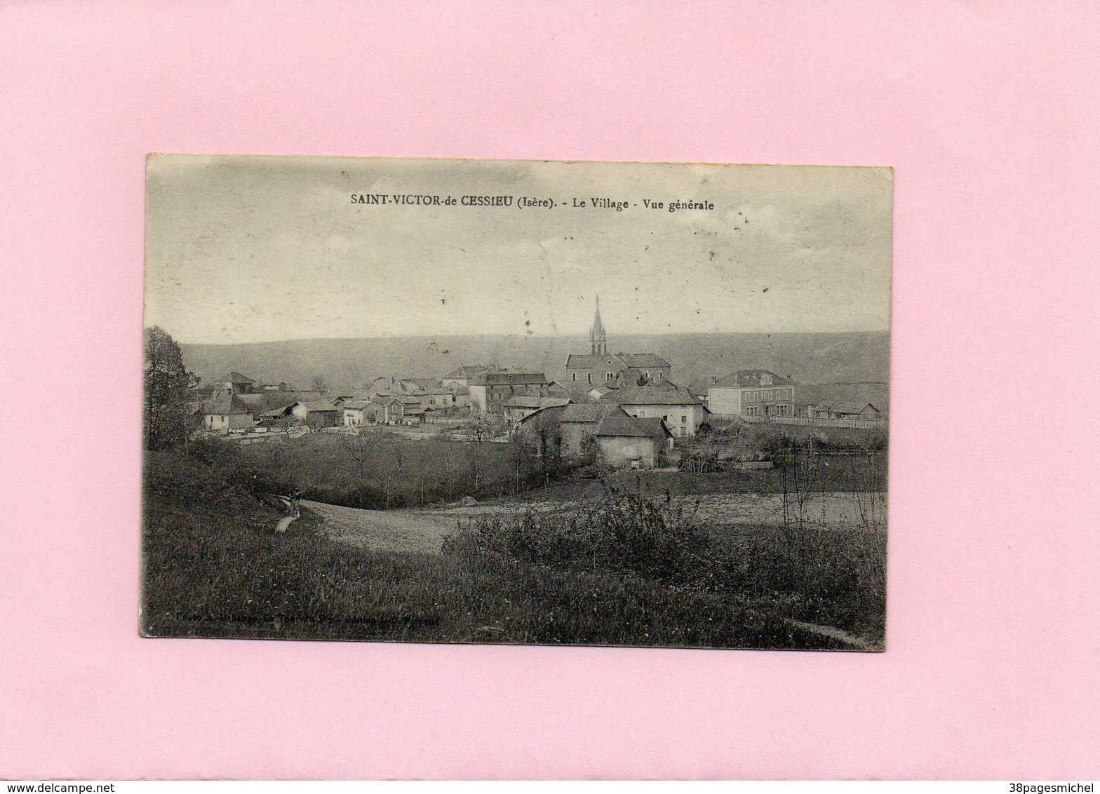 Carte Postale - SAINT VICTOR De CESSIEU - D38 - Le Village - Vue Générale - Autres & Non Classés