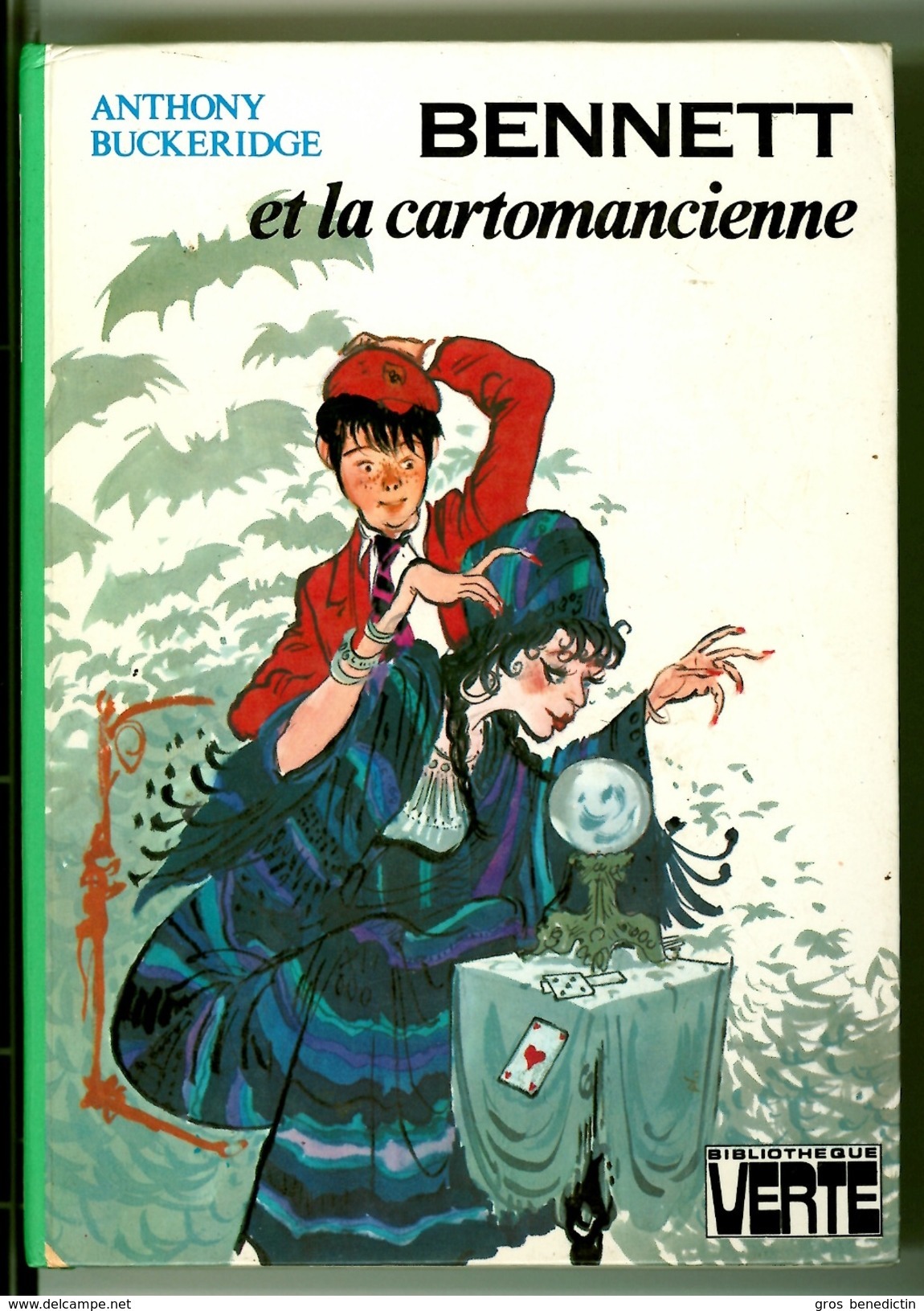 B.V. - Série Bennett - Anthony Buckeridge - "Bennett Et La Cartomancienne" - 1976 - Bibliothèque Verte