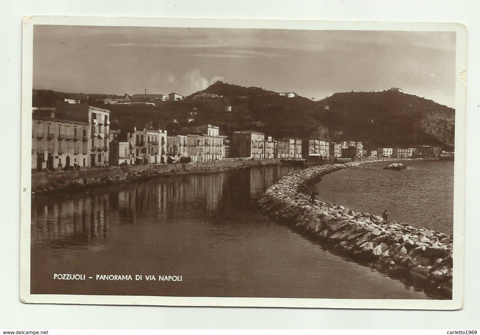 POZZUOLI - PANORAMA DA VIA NAPOLI - NV FP - Pozzuoli