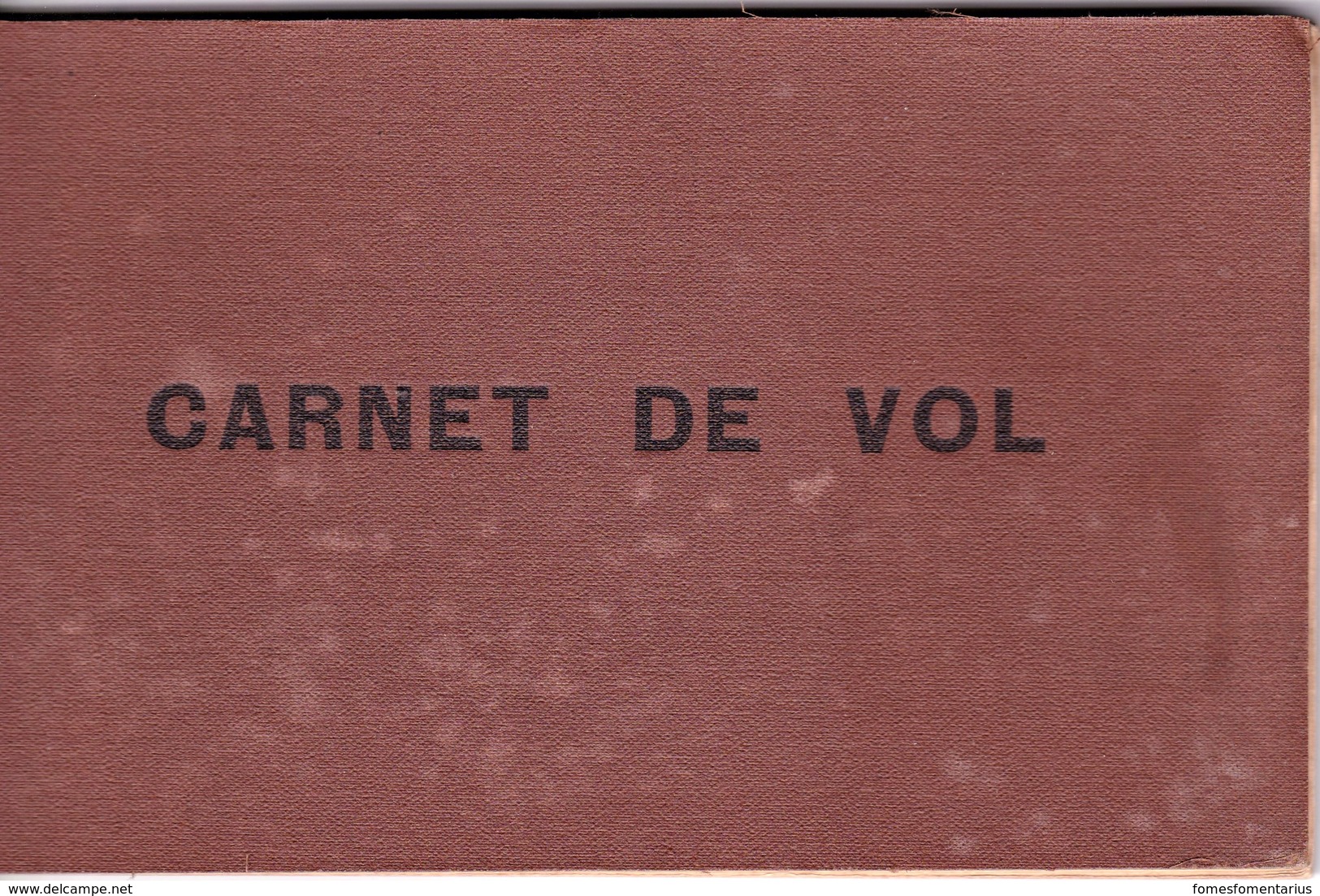 Brevet, licence , carnet de vol 1938  de Pilote d' Avions de Tourisme en EXCELLENT ETAT, voir les 12 scans