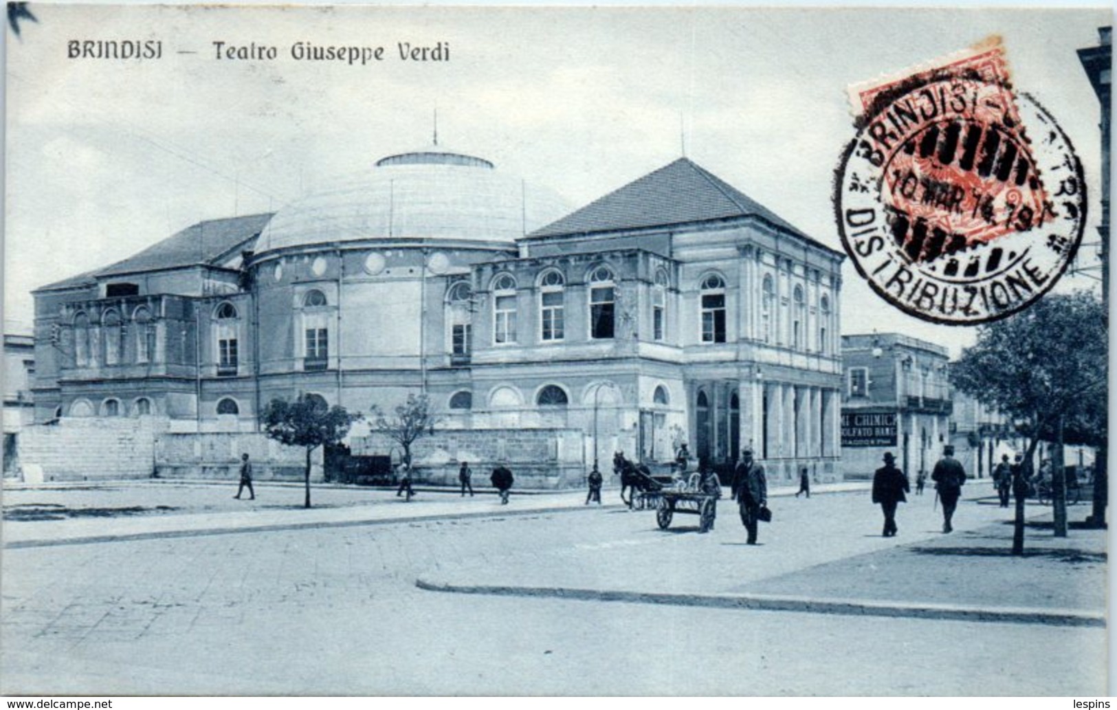 ITALIE --  BRINDISI --  Teatro Giuseppe Verdi - Brindisi