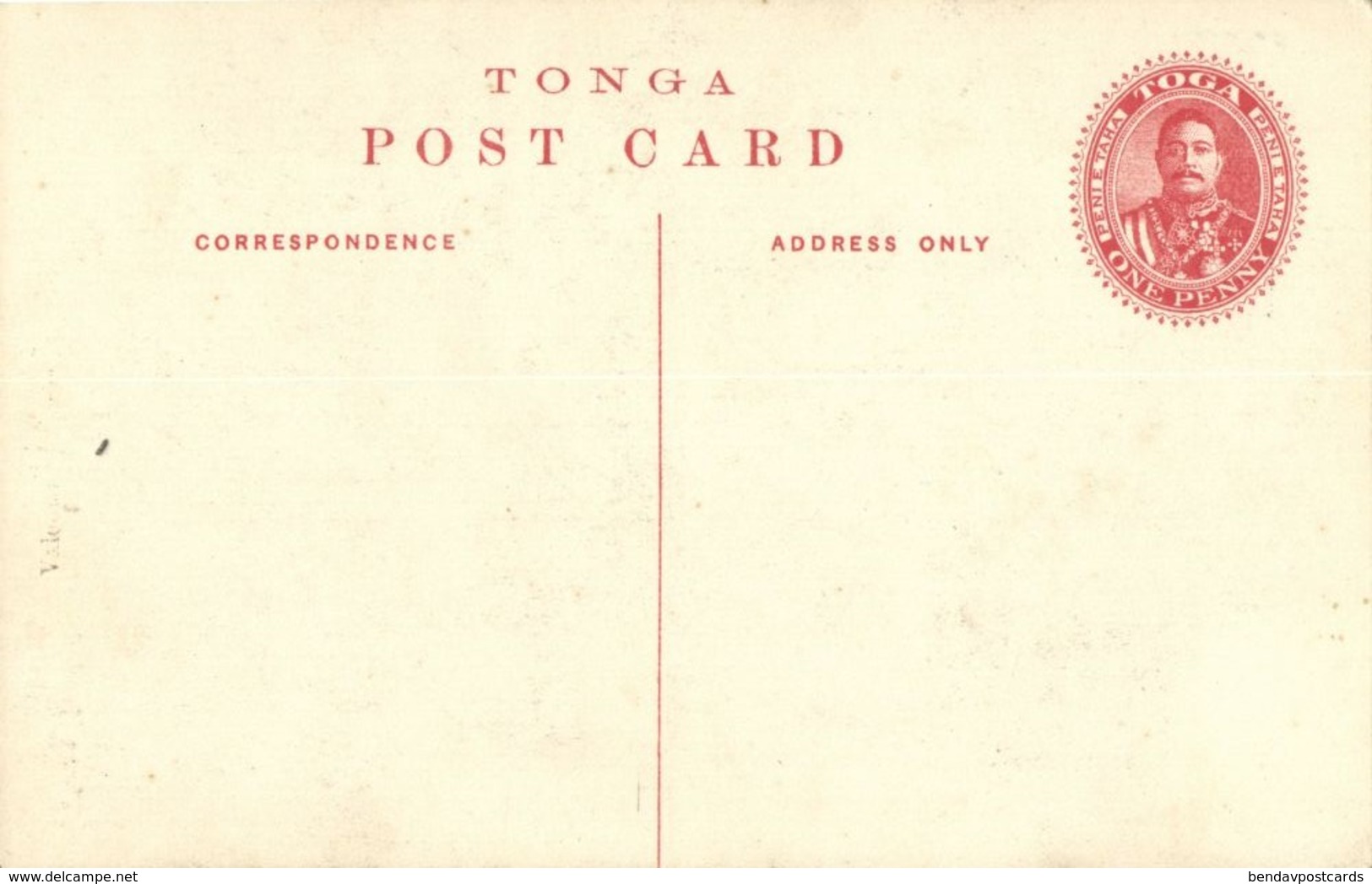 Tonga Islands, Three Headed Cocoanut Tree (1910s) Postcard - Tonga