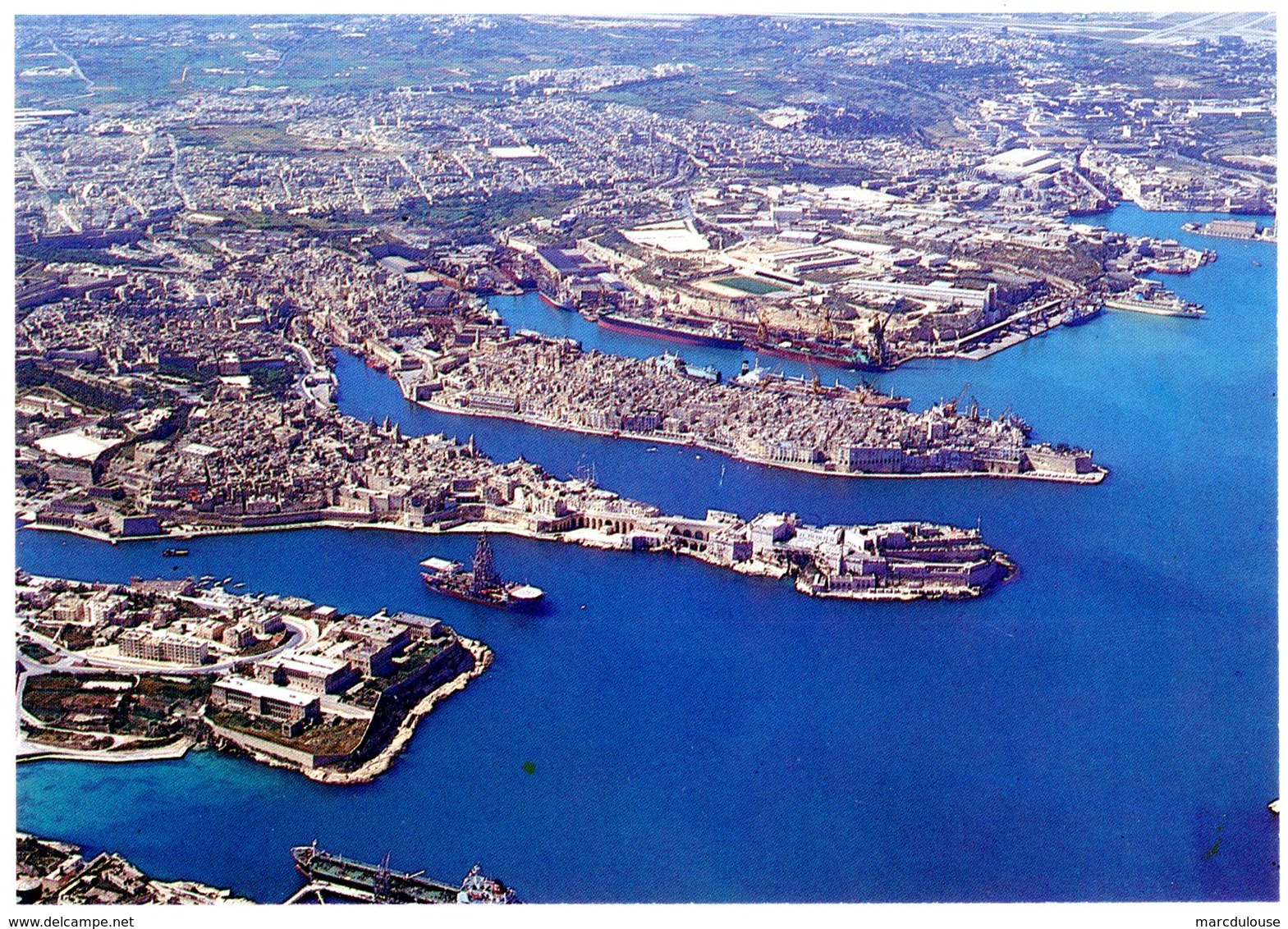 Malta. Valletta. Grand Harbour. Malte. Grand Port. - Malte