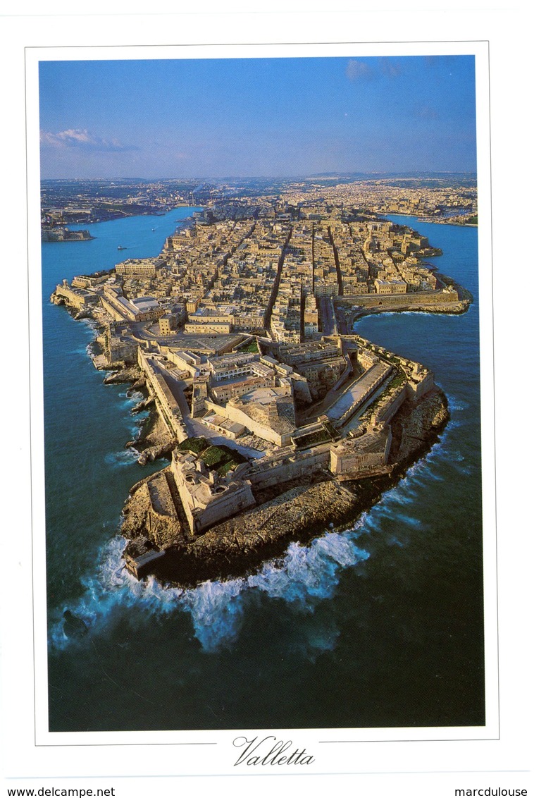 Malta. Valletta. Aerial View. Maltese Archipelago. One Of UNESCO's World Heritage Sites. Malte. La Valette. Vue Aérienne - Malte