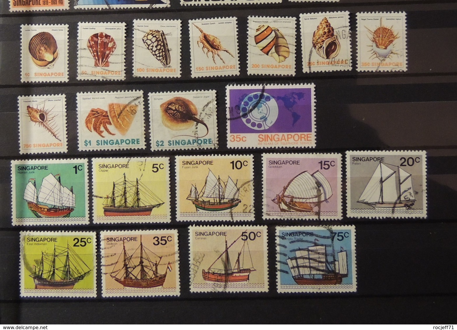 Singapour Singapore - Collection Avec Quelques Bonnes Valeurs   -  6 Scans - Singapour (...-1959)