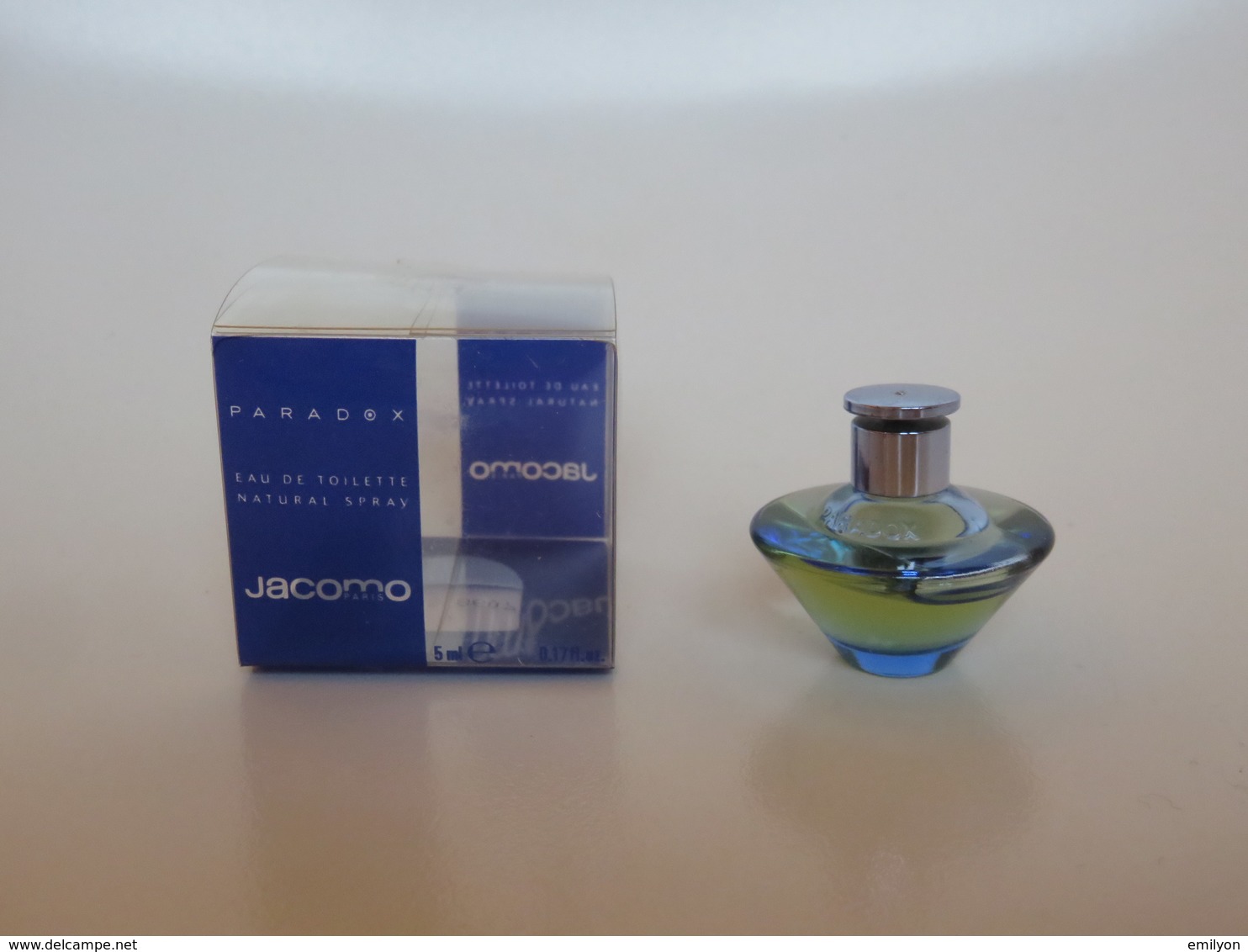 Paradox - Jacomo - Eau De Toilette - 5 ML - Miniaturen Herrendüfte (mit Verpackung)