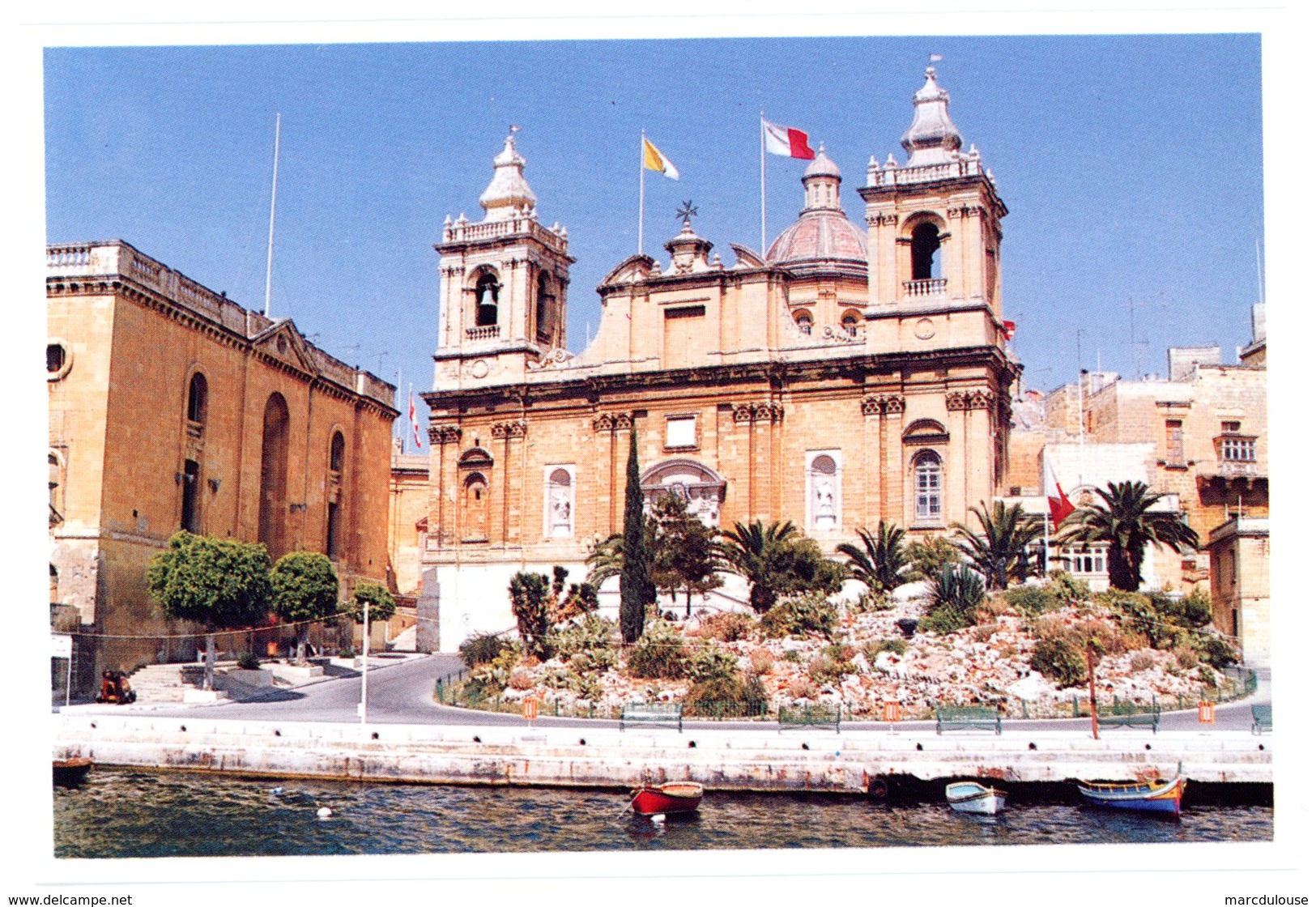 Malta. Vittoriosa. Saint Lawrence Conventual Church. Malte. Vittoriosa. Eglise Saint-Laurent. - Malte