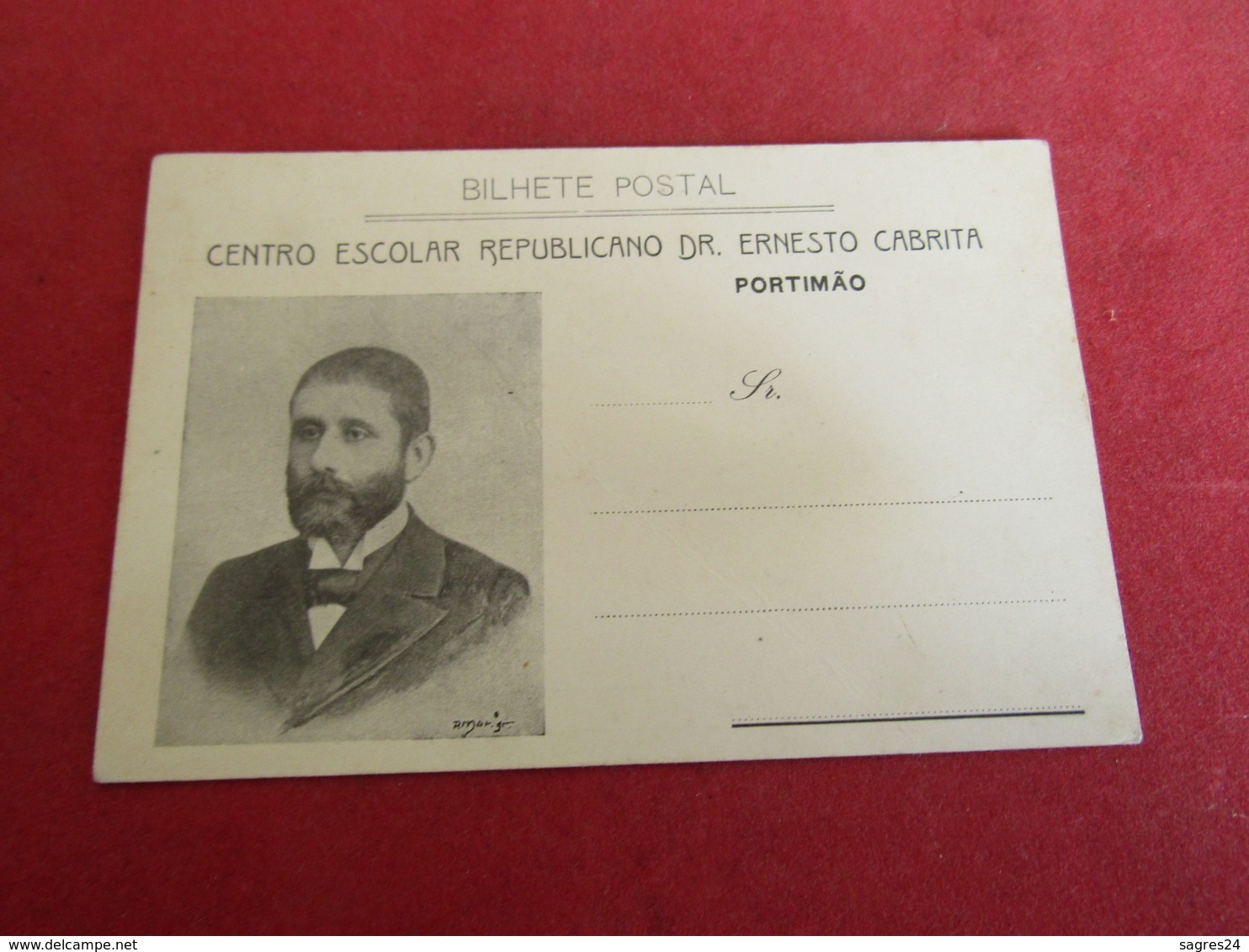 Portugal - Portimão - Centro Escolar Republicano Dr.Ernesto Cabrita - Très Rare Carte Postale - Faro