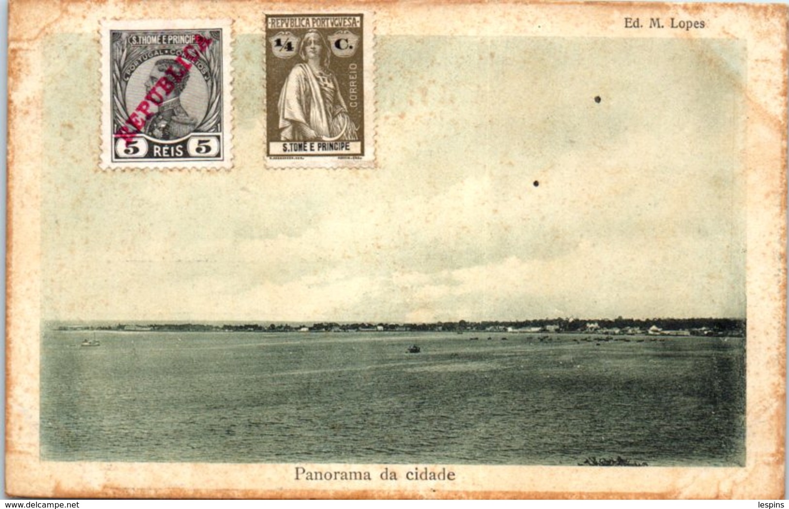 AFRIQUE --  SAO TOME Et PRINCIPE--  Panorama Da Cidade - Sao Tome Et Principe