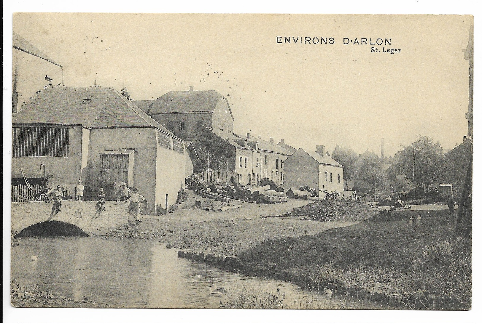 Saint Leger  1914 Environs D'Arlon Edit Maison Tempels Arlon - Saint-Léger