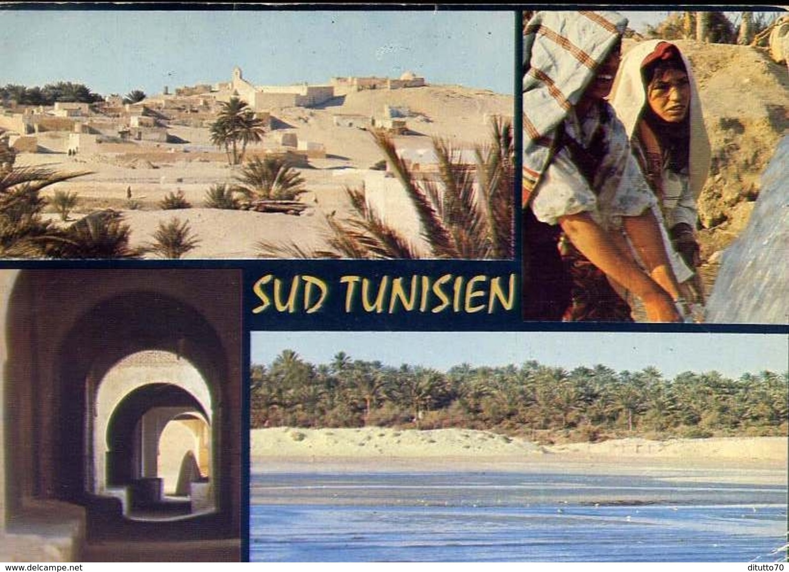 Sud Tunisien - Paysages Et Portrais - Formato Grande Viaggiata – E 9 - Tunisia