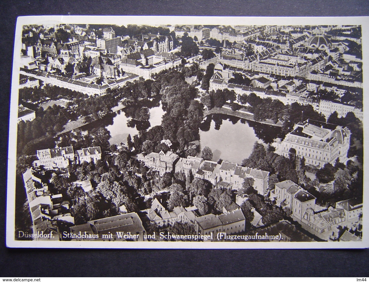 Duitsland Dusseldorf Luchtfoto 1931 Standehaus Schwanenspiegel - Duesseldorf