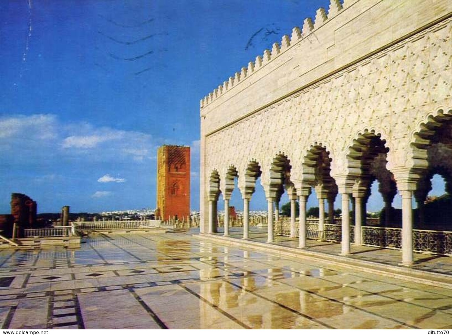 Rabat - Le Mausolee Mohammed V - Formato Grande Viaggiata Mancante Di Affrancatura – E 9 - Non Classificati