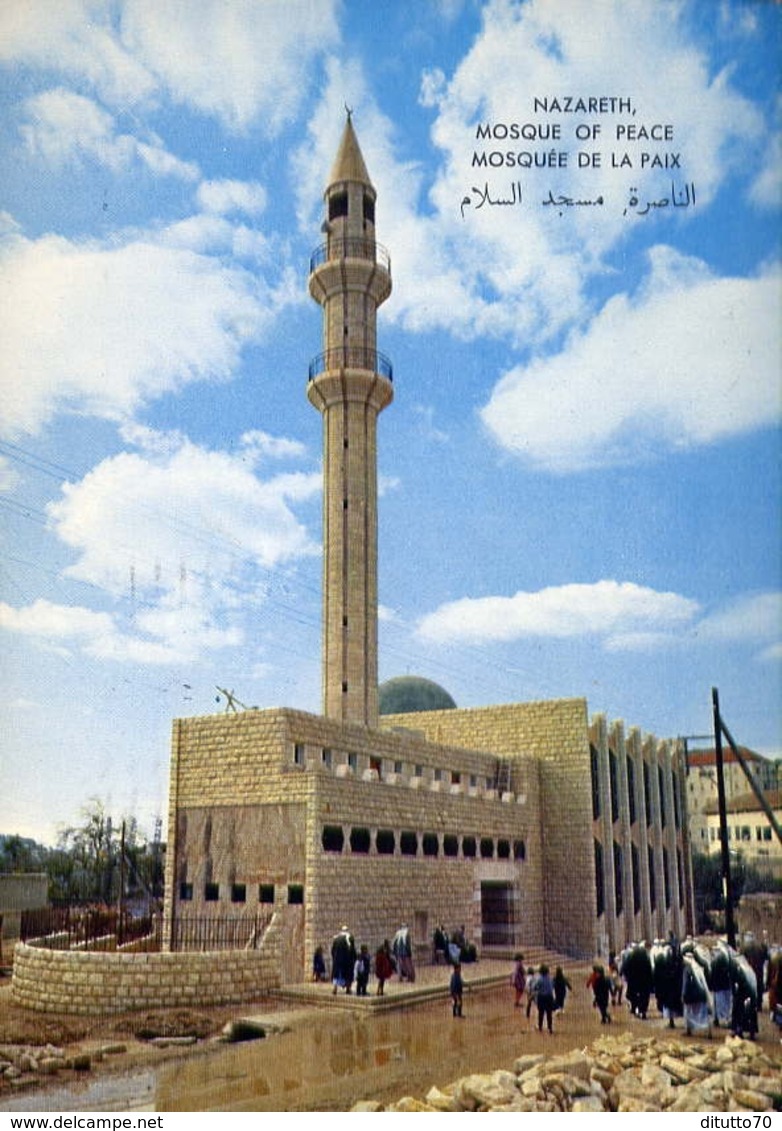 Nazareth - Mosque Of Peace - Formato Grande Viaggiata – E 9 - Israele