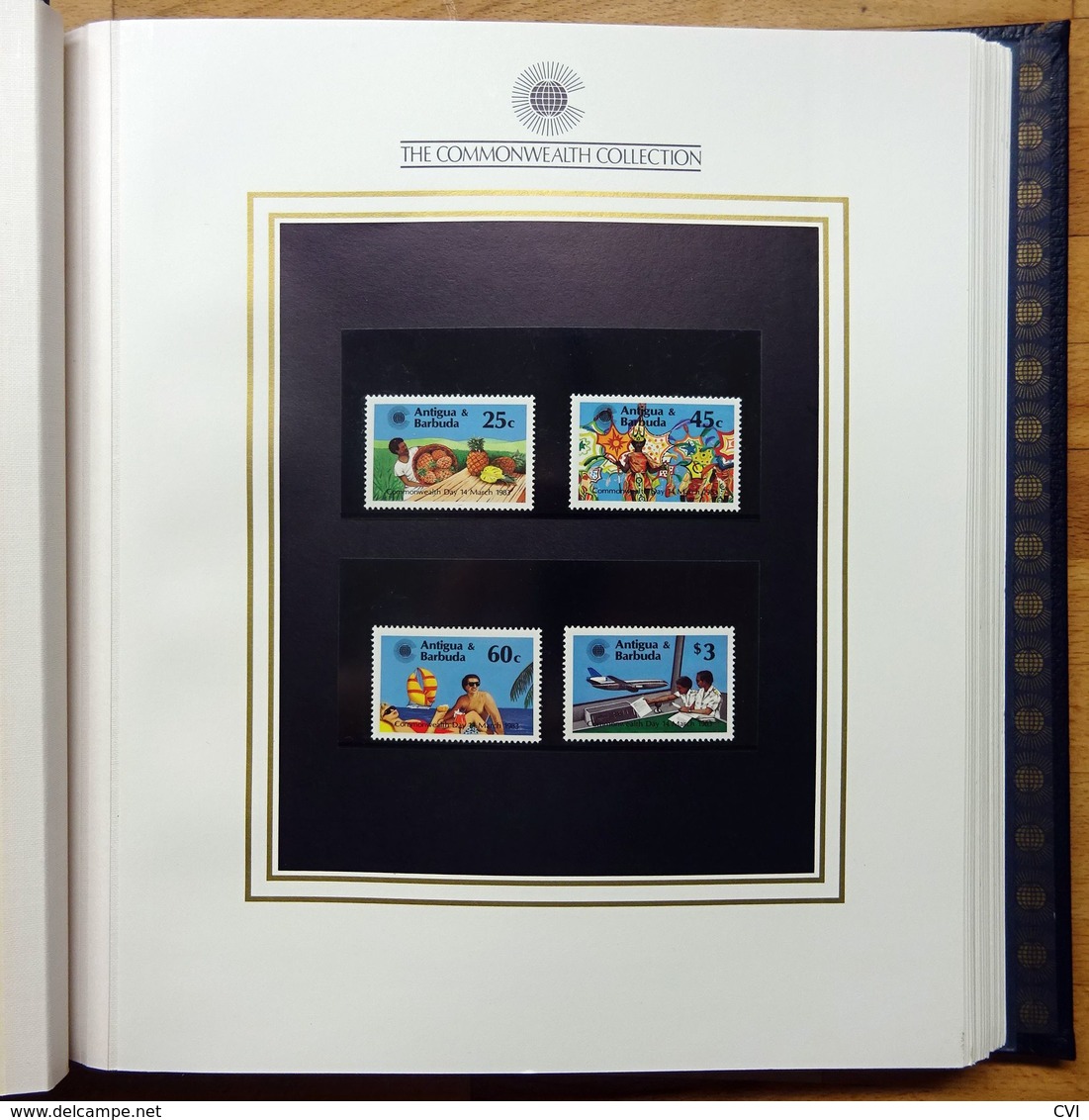 1983 The Commonwealth Collection MNH COMPLETE in Boxed Album Folder.