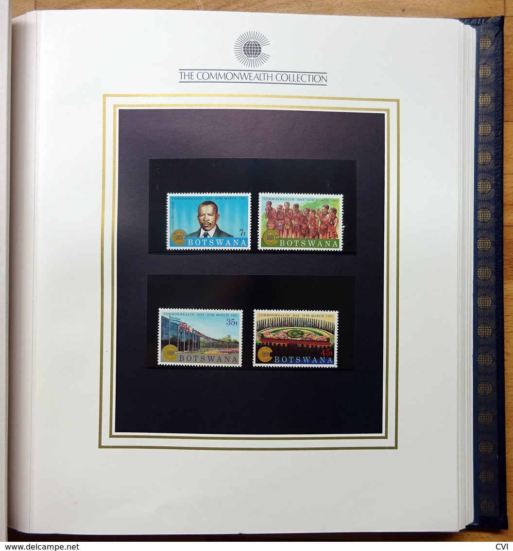 1983 The Commonwealth Collection MNH COMPLETE in Boxed Album Folder.