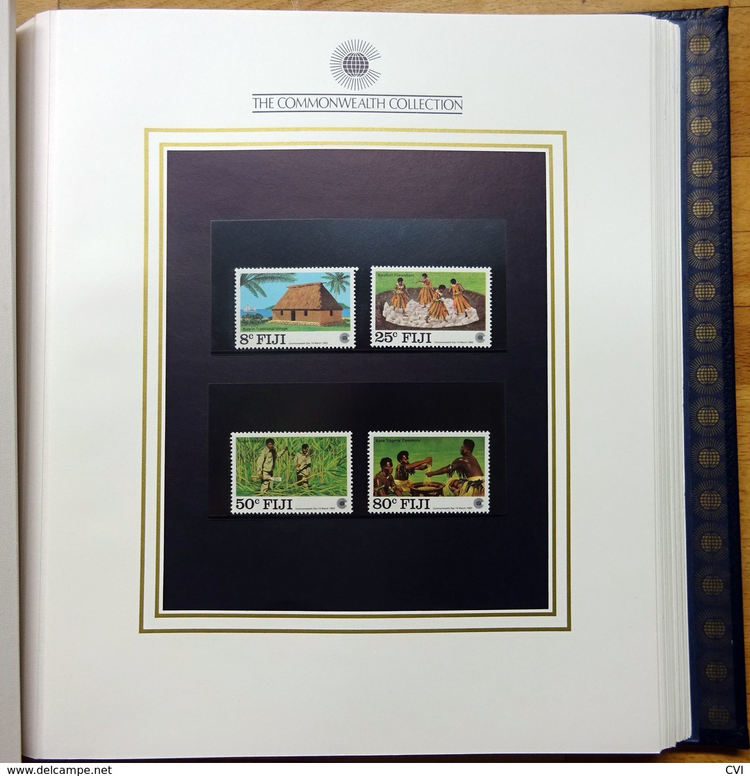 1983 The Commonwealth Collection MNH COMPLETE in Boxed Album Folder.