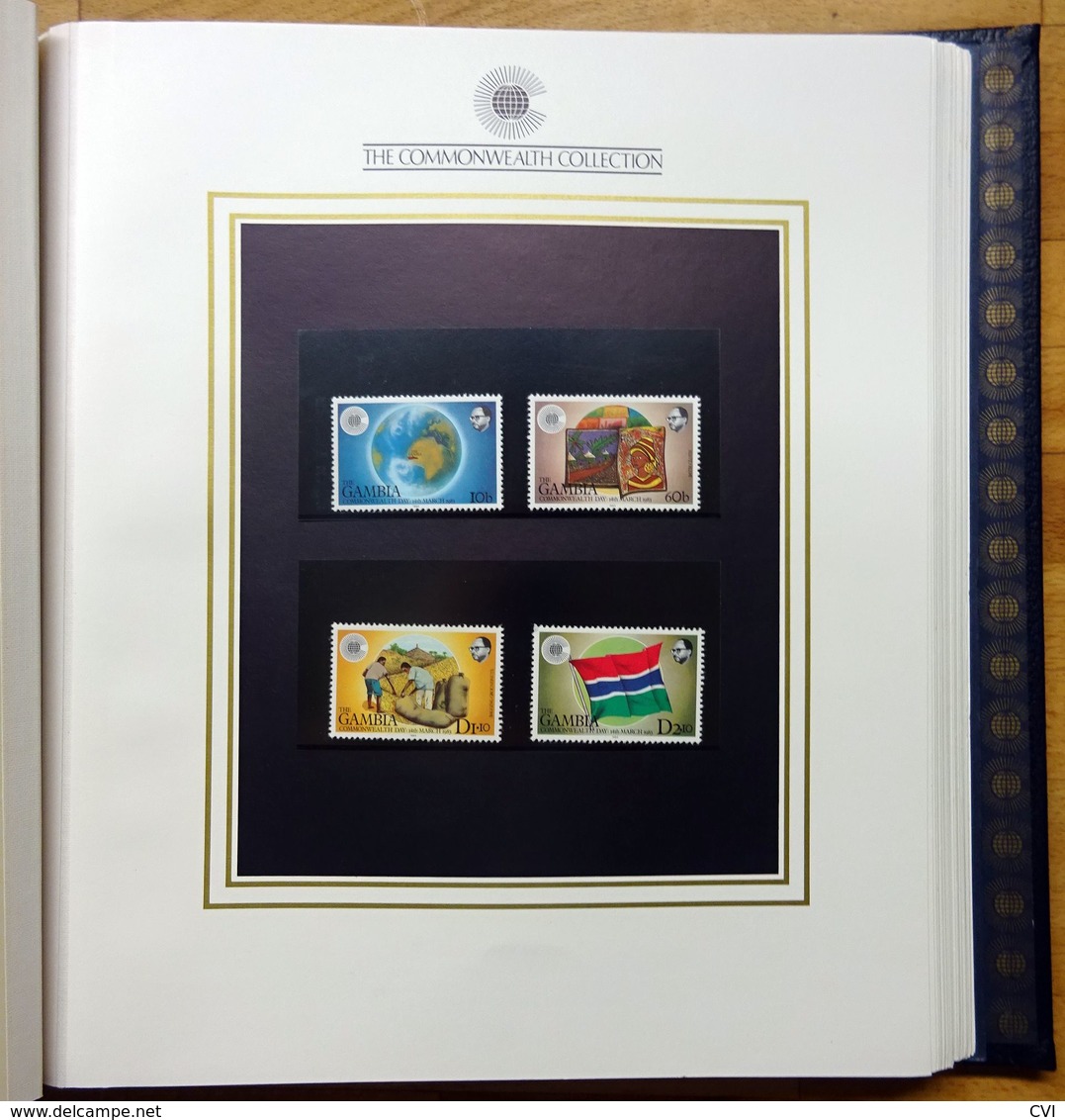 1983 The Commonwealth Collection MNH COMPLETE in Boxed Album Folder.